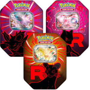 Trio Pokebox–Mewtwo–Nidoking–Persian Team Rocket