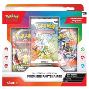 Coffret Pokémon Premiers Partenaires Collection Illustration (Série 2)